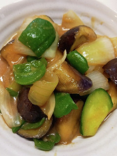ナス&適当に野菜いろいろ…の甘味噌炒め-レシピのメイン写真