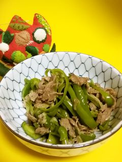 千切りピーマンと牛肉の生姜炒め-レシピのメイン写真