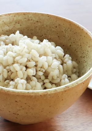 レンジで!もち麦(100%)の炊き方-レシピのメイン写真