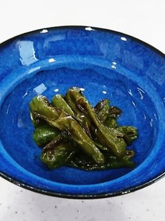 フライパンで簡単☆ししとうの焼きびたし♪-レシピのメイン写真