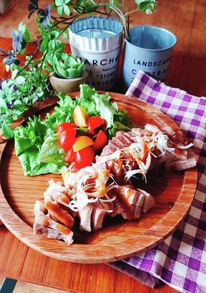 レンジでチン！はちみつ味噌焼豚-レシピのメイン写真