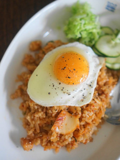 テンペの玄米キムチ炒飯-レシピのメイン写真