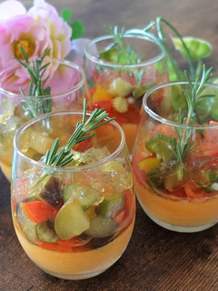 夏野菜のニンジンムース-レシピのメイン写真