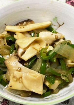 エリンギとピーマンのオイスターソース炒め-レシピのメイン写真