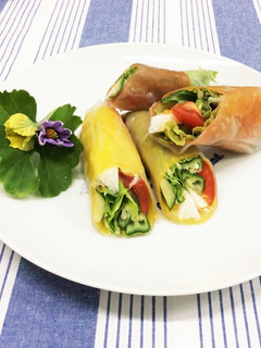 ベジートで野菜春巻き ビーガン-レシピのメイン写真