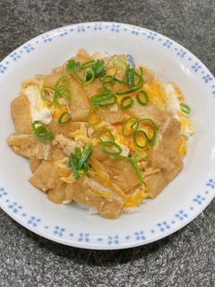 とっても簡単☆油揚げの卵とじ丼-レシピのメイン写真