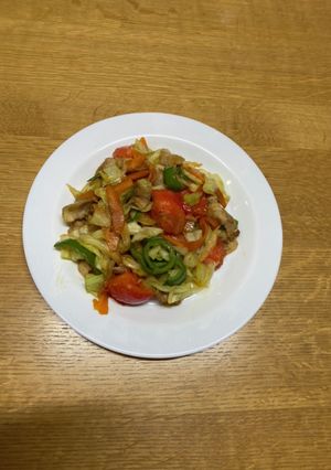 トマト野菜炒め2021-レシピのメイン写真