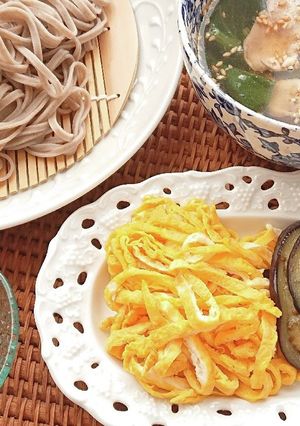 真夏のザル蕎麦もしっかり栄養-レシピのメイン写真