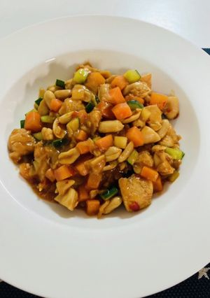 鶏肉とピーナッツの炒め-レシピのメイン写真