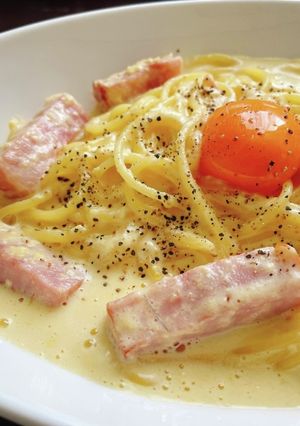 簡単カルボナーラ-レシピのメイン写真