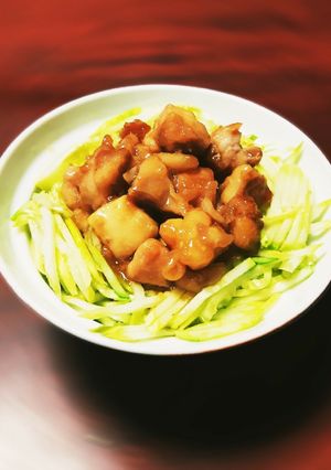 簡単◎フライパン◎やみつきチキン丼-レシピのメイン写真