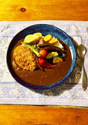 業務スーパーカレーで野菜カフェ風カレー♡-レシピのメイン写真