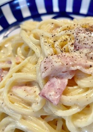 かんたんカルボナーラ-レシピのメイン写真