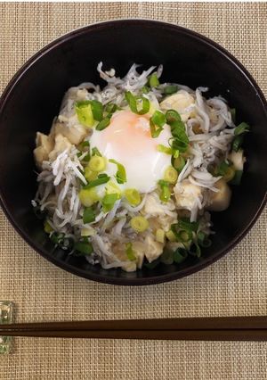 【主食】豆腐しらす丼-レシピのメイン写真