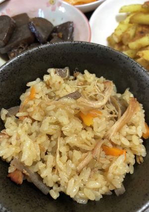鶏炊き込みごはん-レシピのメイン写真
