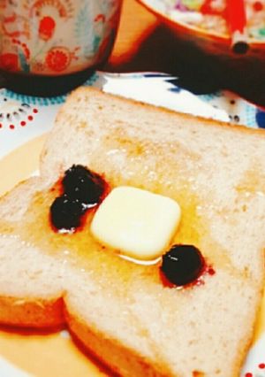 ★ハニーバターのホットケーキ風トースト★-レシピのメイン写真