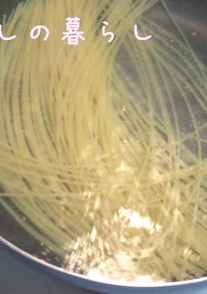 ガス代節約♪パスタ・乾麺の茹で方-レシピのメイン写真