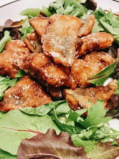 ザクザク感がたまらない!鯵の竜田揚げ-レシピのメイン写真