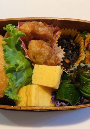 お稲荷さん弁当-レシピのメイン写真