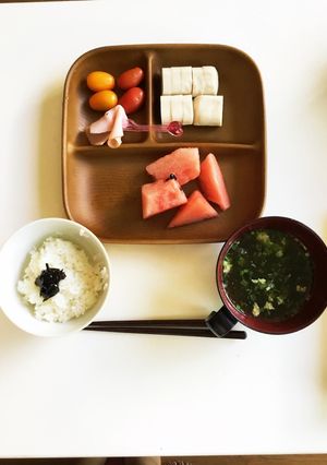 夏の8／7 朝食-レシピのメイン写真