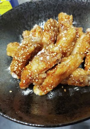甘辛の手羽先からあげ-レシピのメイン写真