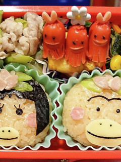 はなかっぱおにぎり弁当!-レシピのメイン写真