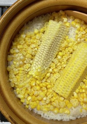 簡単！あっという間にとうもろこしご飯♪-レシピのメイン写真