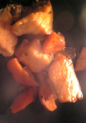 鮭とにんじんのバター醤油焼き-レシピのメイン写真