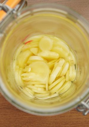 新生姜の甘酢漬け-レシピのメイン写真