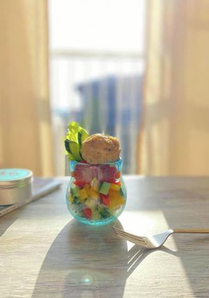 バーニャカウダのポテトサラダ-レシピのメイン写真