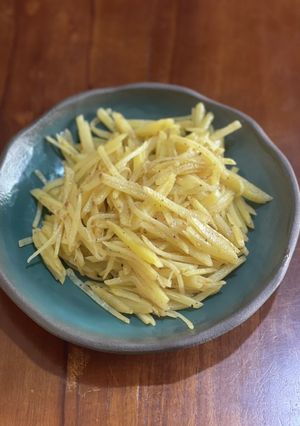 簡単副菜☆じゃがいもの中華風炒め♪-レシピのメイン写真