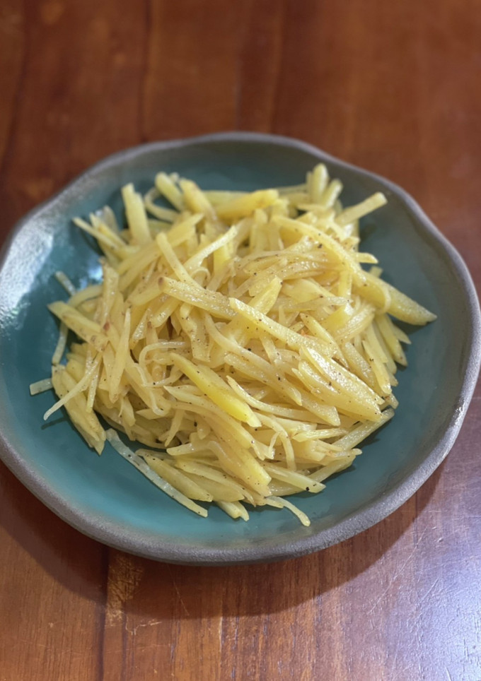 簡単副菜☆じゃがいもの中華風炒め♪-レシピのメイン写真