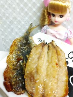 リカちゃん♡いわしの甘ぽん酢からめ焼き-レシピのメイン写真