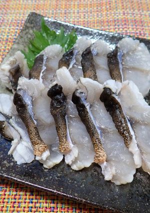 カジカの湯引き-レシピのメイン写真