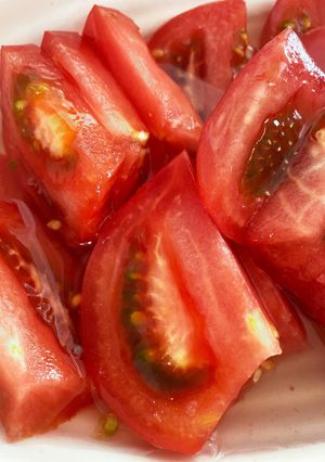 簡単！夏に食べたいトマトの酢の物-レシピのメイン写真