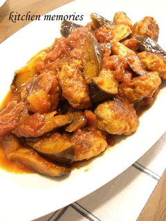 なすも一緒に♪ささっと煮込みハンバーグ-レシピのメイン写真