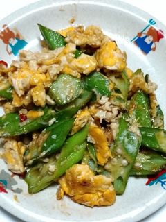 オクラのタイ風炒め物-レシピのメイン写真