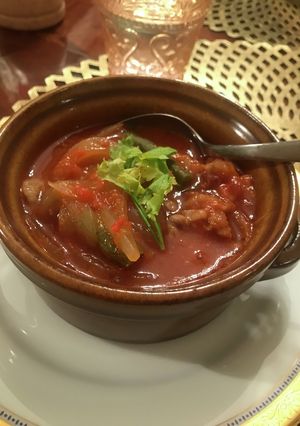 ズボラお母様の♪インゲンと牛肉のトマト煮-レシピのメイン写真