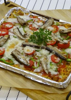 カンパンdeピザ-レシピのメイン写真