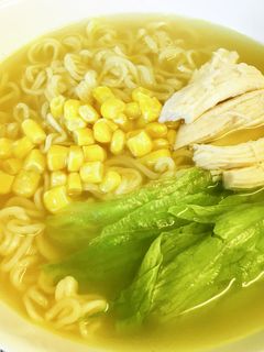 【簡単】さっぱり!蒸し鶏の☆塩ラーメン-レシピのメイン写真