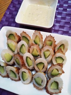ちくわきゅうりの味噌マヨディップ-レシピのメイン写真