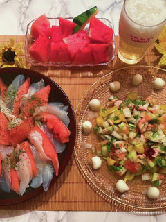 スイカのセビーチェ-レシピのメイン写真