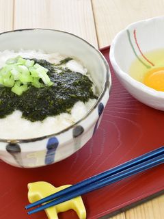 あかもくとろろご飯-レシピのメイン写真