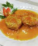 ベジソースで豆腐ハンバーグ【ヴィーガン】