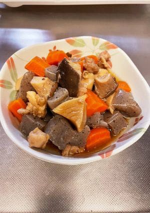 エリンギの筑前煮風-レシピのメイン写真