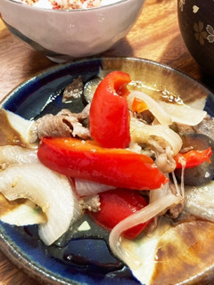 豚肉と夏野菜の甘酢炒め-レシピのメイン写真
