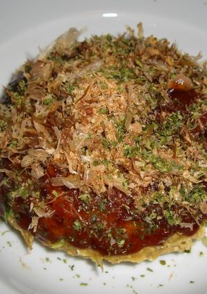 豆腐でふわふわ♪　レンジで簡単お好み焼き-レシピのメイン写真