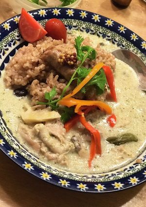 グリーンカレー-レシピのメイン写真