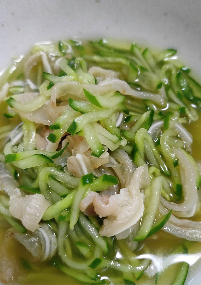 ミミガーと胡瓜の酢の物-レシピのメイン写真