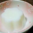 手軽に杏仁豆腐風ミルク寒天♡